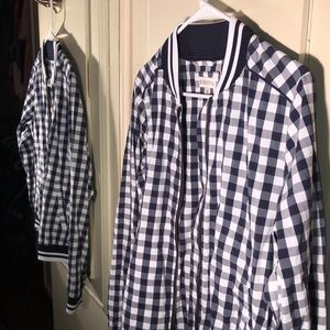 Flannel Bomber Jacket